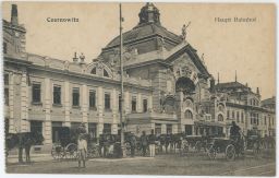 Železnice nádraží Czernowitz Černovice Polsko Ukrajina