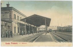 Železnice nádraží Česká Třebová Böhm. Trübau Ústí nad Orlicí