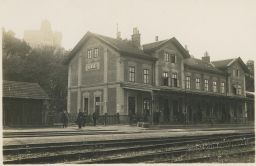 Železnice nádraží Trenčín foto Tatra