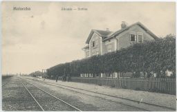 Železnice nádraží Malaczka Malacky