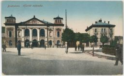 Železnice nádraží Bratislava hlavné nádražie JKO