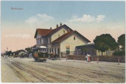 Železnice nádraží tramvaj Bratislava 1926