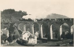 Železnice viadukt Smržovka Morchenstern Jablonec nad Nisou