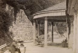 Karlov Vary, Terezin pramen (zanikl se stavbou Mlýnské kolonády) , vizitka