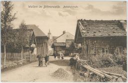 Wallern Bohmerwald Volary Prachatice Šumava Nádražní 1916