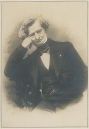 Hector Berlioz fotoportrét