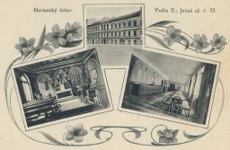 Praha Ječná 33 Marianský ústav foto Krátký