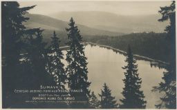 Šumava Čertovo jezero Pancíř Železná Ruda Klatovy foto Jonák 1924