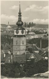 Třebíč věž Fototypia