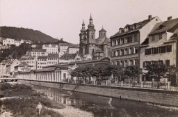 Karlov Vary, empirová Vřídelní kolonáda s okolím, , vizitka