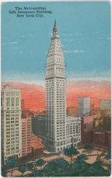 Metropolitan Life Insurance Building Madison Square New York