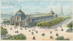 France Palais de la ville de Paris Paříž Francie Eiffelova věž