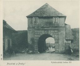 Praha Vyšehradská brána III Bellman