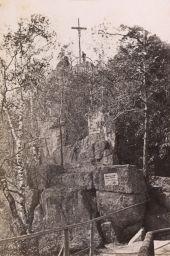 Karlov Vary, Jánská skála s křížem, vizitka