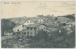 Břasy uhelné doly Liewald Rokycany nakl. Truneček 1920