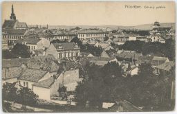 Prostějov celkový pohled A.Š.P. 1921