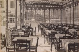 Karlovy Vary, restaurace a kavárna Pupp, vizitka
