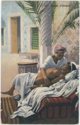 Akt erotika Types d'Orient, Juyando, Nackte Araberin mit ihrem Freund