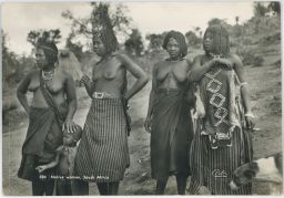 Erotika akt domorodé ženy Jižní Afrika Native Women South Africa
