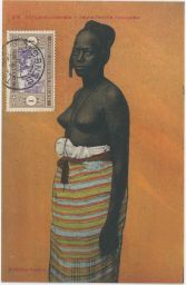 Akt erotika Afrika Senegal Jeune Femme Toucouleur 1918
