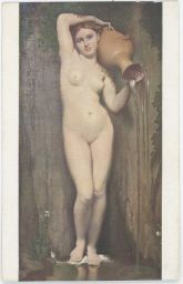 Akt erotika nahota J.A.D. Ingres Děvče se džbánem Louvre