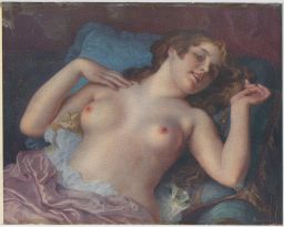 Akt erotika nahota J. Scalbert Pinxit