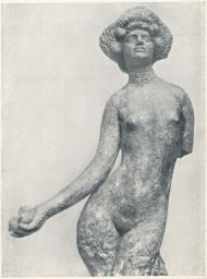 Akt erotika socha Émile Antoine Bourdelle bohyně úrody