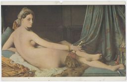 Akt erotika nahota J.A. Ingres Odaliska