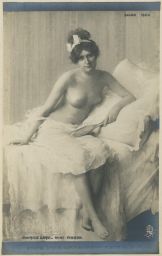 Akt erotika Maurice Lard: Mimi Pinson Salon 1904 neprošlá