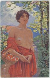 Akt erotika nahota Holoubek pinx D.K. & Co.P.