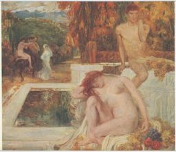 Akt erotika nahota M.C. Dufau Podzim Musée Luxembourg