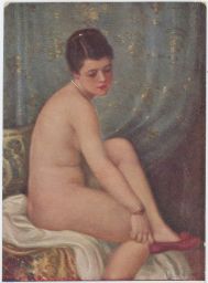 Akt erotika nahota B. Mareček V atelieru Salon Prague VKKV