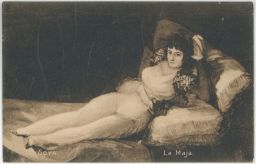 Akt erotika Goya La Maja MP Madrid