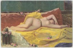 Akt erotika nahota Hans Makart Siesta Stengel