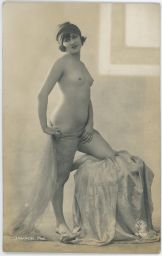 Akt erotika nahota foto Mandel Noyer žena v ateliéru 4406
