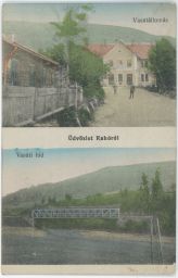 Üdvözlet Rahóról Rahorol Rachau Bahnhof