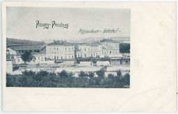 Pozsony-Pressburg Pályaudvar Bahnhof