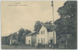 Nádraží Čata / Csata allomás