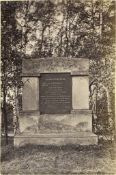 Františkovy Lázně, pamětní desska Saské nadace s veršovaným děkovným textem v upomínku na den 7. 6. 1820, vizitka