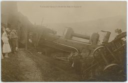 Železnice nehoda Popovice Uherské Hradiště 13.10.1909
