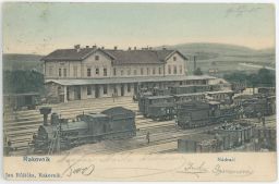 Železnice nádraží Rakovník 1905