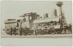 Železnice loko Veselí Mezimostí 1901