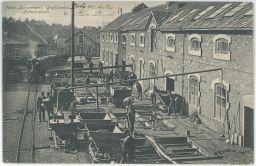 Železnice doly na tuhu Horní Planá 1921