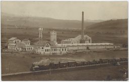 Železnice továrna umělé hedvábí Pilníkov Krkonoše Trutnov 1905