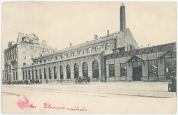 Železnice železnice hlavní nádraží cís. Františka Josefa Wilsonovo Praha 1903