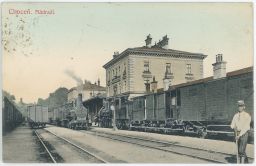Železnice nádraží Choceň 1908