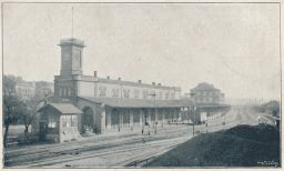 Železnice nádraží c.k. Praha Smíchov