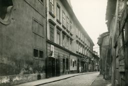 Praha, Staré Město, ulice Bartolomějská, kino Konvikt