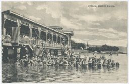 Pláž Slatina Opatija/Abbazia Chorvatsko