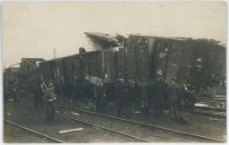 Železnice nehoda Lvov - Ukrajina 1916.